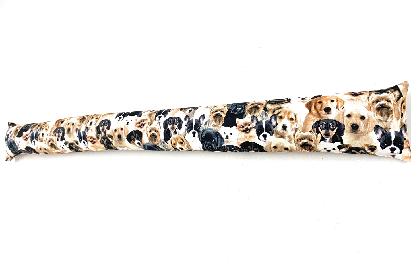 Draft Stopper Large 3 inch diameter Dogs Pick a Length **Fabric Discontinued, almost gone)